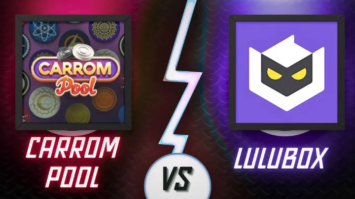 Carrom pool mod apk vs Lulu box