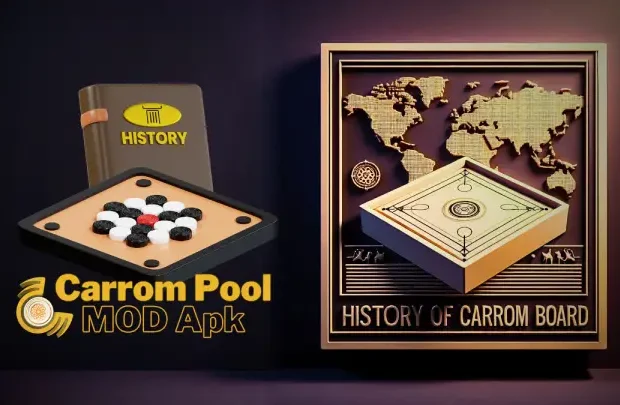 History of Carrom - Carrom pool mod apk