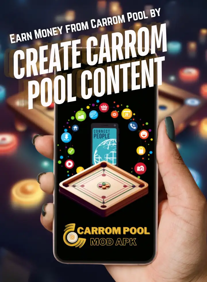 Earn Money from Carrom Pool by Create Carrom Pool Content