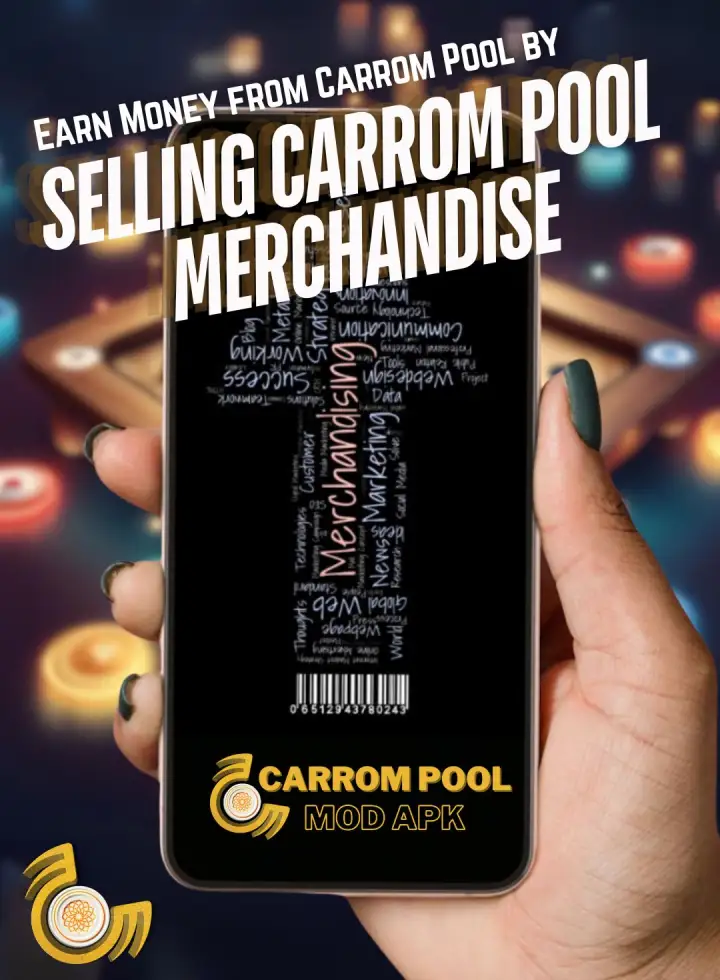 Earn Money by Selling Carrom Pool Merchandise