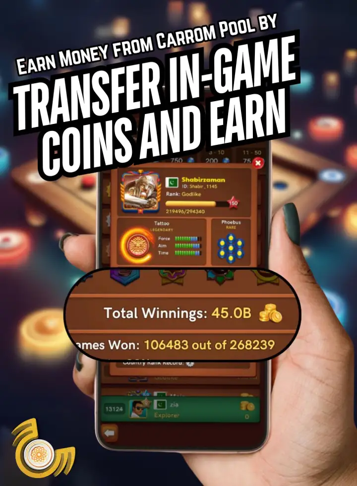 Transfer in-game Coins and Earn